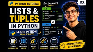 Learn Python from Scratch Lists Tuples in Python