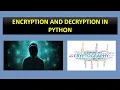Encryption and decryption in python Python tutorials