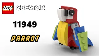 11949 PARROT | LEGO Creator Magazine Gift Virtual Build