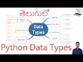 Data Types in Python in Telugu