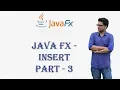 JavaFX Insert Data To Database Using MYSQL and Xampp ProgSoftMR JAVAFX Part 2