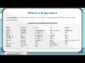 What Is a Preposition Worksheet