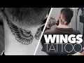 GETTING MY WINGS NECKTATTOO VLOG 22