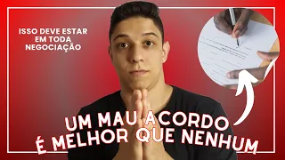Não negocie com o DEVEDOR antes de saber isso.