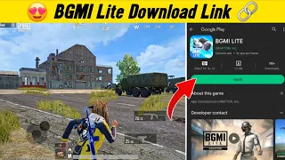 BGMI Lite Download Now | How to Download PUBG Mobile Light (Flash) | PUBG Mobile Flash Gameplay