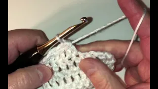 Left Hand Double Crochet Two Together DC2Tog