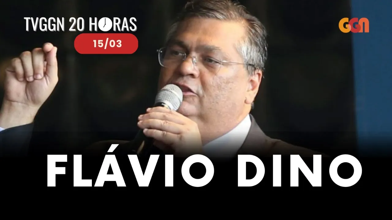 LUIS NASSIF ENTREVISTA FLÁVIO DINO, MINISTRO DA JUSTIÇA, AO VIVO - TVGGN20H (15/03/2023)