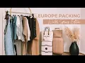 How to Pack Light for a Europe Winter Trip Packing for Europe without sacrificing fashion
