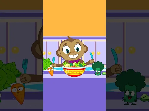 Chanson des légumes 🥕🥬#shorts #kidssongs #hooplakidzfranҫais