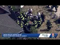 Truck crashes into house on Sea Street in Quincy