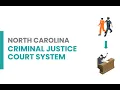 North Carolina Criminal Court Process - What to Expect Arrest to Sentencing