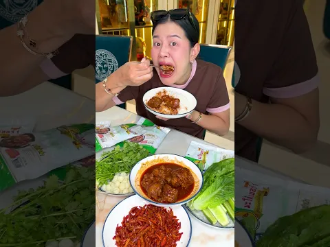 ขาหมูหม่าล่า ตุ๋นนุ่มๆเผ็ดชาสะใจมาก