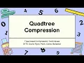 CS201 Quadtree Compression