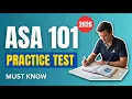 ASA 101 Review Questions Practice Review and Answers 2026