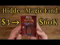 Lagu I Found a $3 Magic: The Gathering Pack That Might Hide a $60,000 Card
