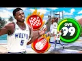99 OVR ANTHONY EDWARDS BUILD is UNGUARDABLE in EVERY GAME-MODE NBA 2K24