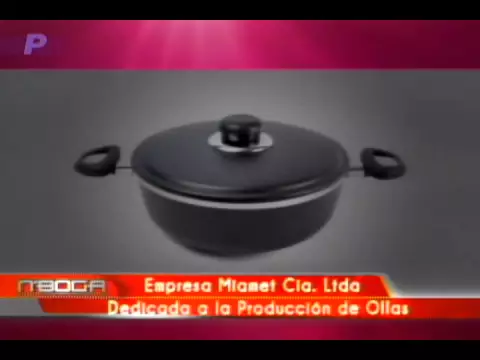 Empresa Miamet Cia. Ltda. Dedicada a la producción de ollas