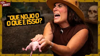 chef juliana lima fica com medos de pegar em rato pelado
