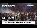 Download Lagu Lithium - Nirvana, played by 1,000 musicians | Rockin'1000