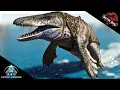 Paleo Ark s EVO Mosasaurus taming with God Tier Tranq Arrows Ark Ascended