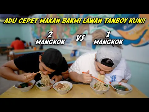 Download MP3 NANTANGIN TANBOY KUN LAGI, ADU CEPET MAKAN BAKMI!!