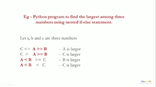 Python - nested if-else statement