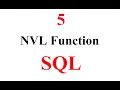 NVL Function by SQL