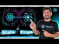 State Vs Props in React When to use what The Complete React Course Ep 14