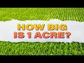 Lagu How BIG Is One Acre?