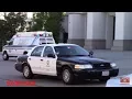 LAPD Slicktop Crown Vic Responding Code 3 in Beverly Hills
