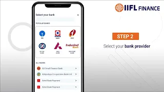 Loan Application Process I Add Bank Account Using OTP