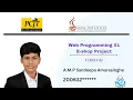 Web I Task 2 Program the user sign up process including input validations Java Institute