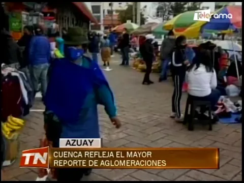 Cuenca refleja el mayor reporte de aglomeraciones