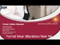 Formal Wear Alterations Near Me - Crown Valley Cleaners