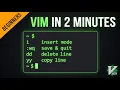 Vim Basics in 2 Minutes Commands That Actually Make Sense for New Users