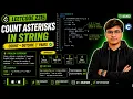 LeetCode 2315 Solved Count Asterisks String Traversal Explained