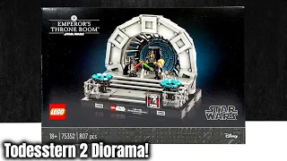 Coolste Bautechnik in LEGO Star Wars: 'Imperator Palpatines Thronsaal' Review! | Set 75352