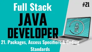 Java Full Stack Developer Course for Beginners Packages AccessSpecifiers Basic to Advance DRS-26