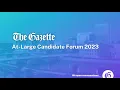 The Gazette At-Large Candidate Forum 2023