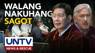 Ilang senator-judges, dismayado sa paulit-ulit na sagot ni SDO Acosta