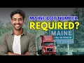 Maine DOT Number Explained for Truckers Carriers