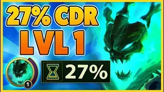 *INSANE STRATEGY* NEW WAY TO GET MAX CDR LVL 1 (DONT TELL RIOT) - BunnyFuFuu