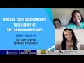 100202124 Java Institute Awards 100 Scholarships to Children of Sri Lankan War Heroes