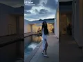 Sexy Vietnamese girl at the pool
