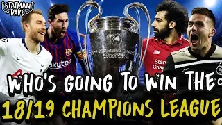 my 2018 19 champions league semi final u0026 final predictions spurs vs ajax liverpool vs barcelona