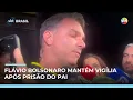 Lagu Flávio diz que vigília não era ‘pretexto para fuga’ de Bolsonaro e mantém encontro | #SBTBrasil