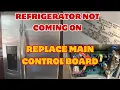 How to Fix GE Profile Refrigerator NOT WORKING Only Lights On Not Cooling Model PSS26SGRA SS