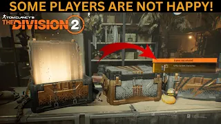 The Division 2 - SOME PLAYERS ARE NOT HAPPY