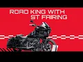 Advanblack ST Faring on a Road King Special