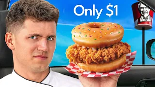 i ate every new fast food item 